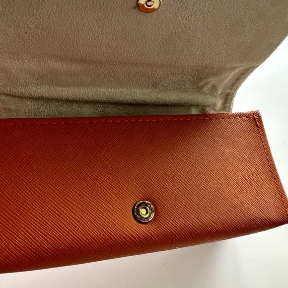 Custom Painted Tory Burch Eyeglass/Sunglass Case - Picture 6 of 7